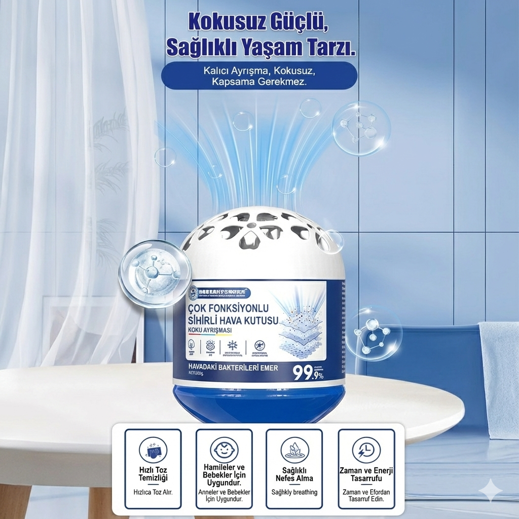 AirMagic™ Hava Temizleme & Koku Giderme Kutusu